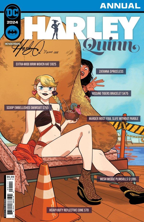 Harley Quinn 2024 Annual #1 cover.