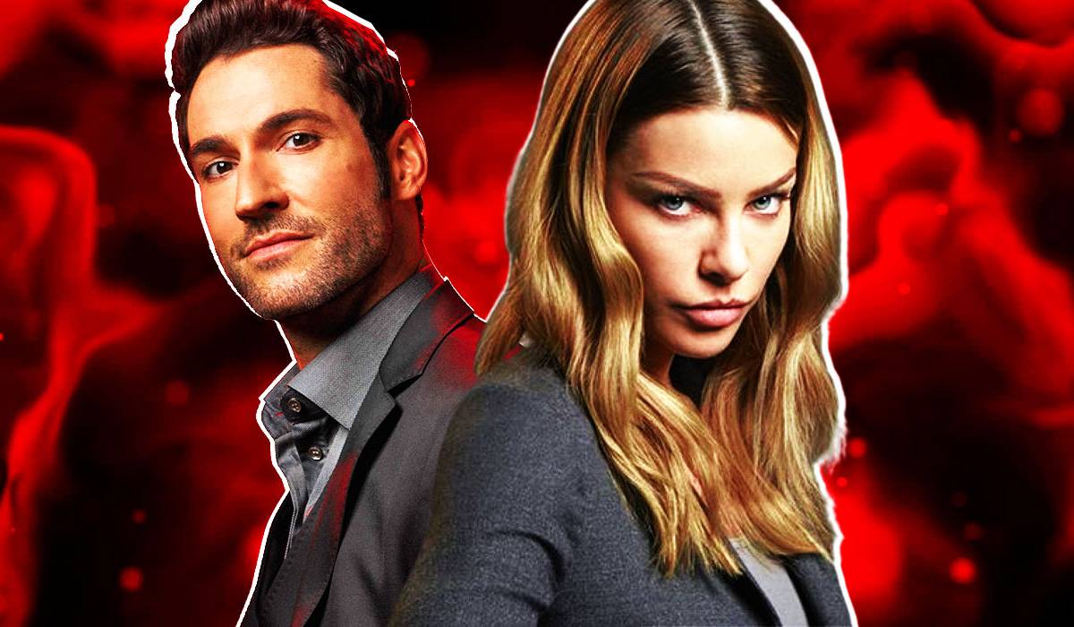 chloe decker red dress Only Overnight Guest: Chloe and Lucifer Together at Night
