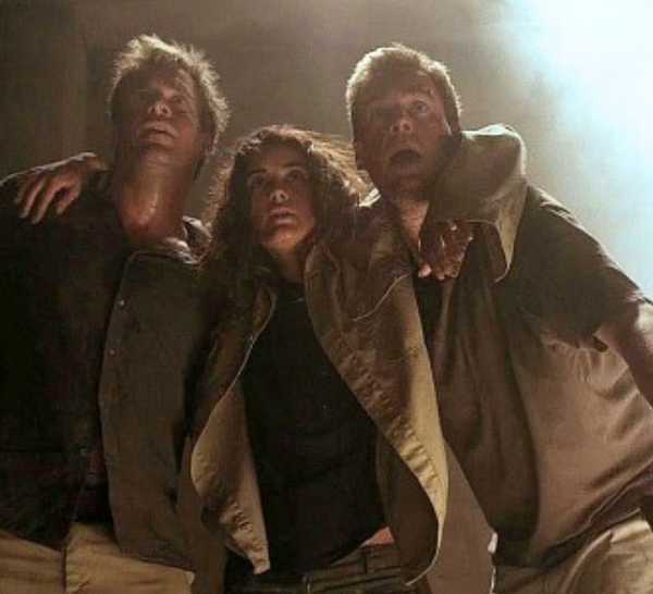 Tony DiNozzo, Ziva David, and Timothy McGee attempt to escape on NCIS.