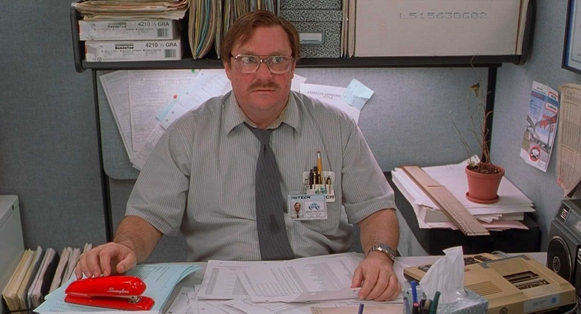 Staplered The Strange Story of the Infamous Red Stapler In Office Space