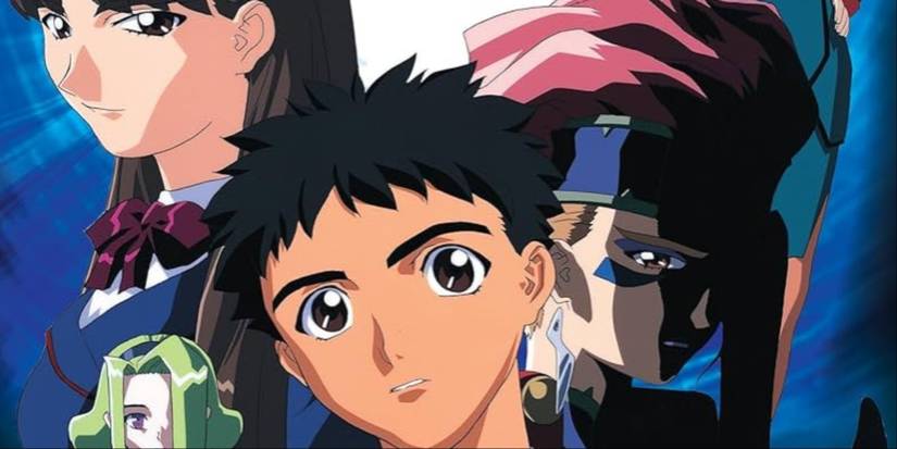 Kazuki with his crew in Dual! Parallel Trouble Adventure.