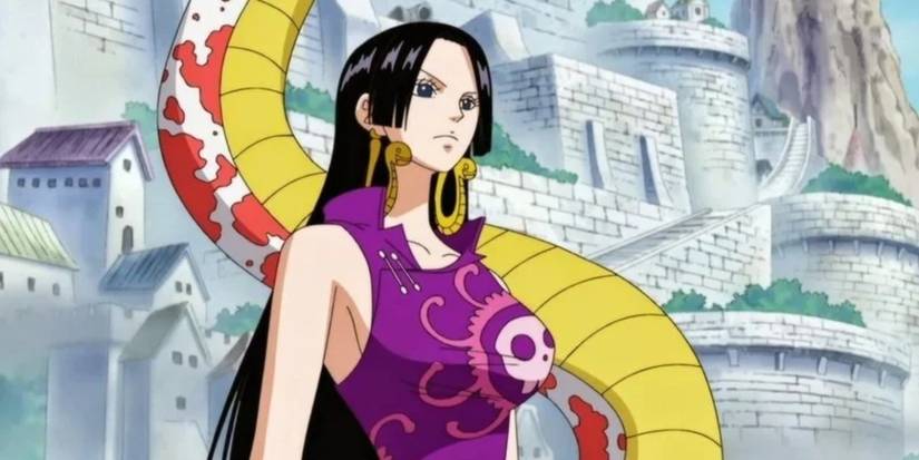 La tenue de Boa Hancock pendant l'arc Marineford de One Piece