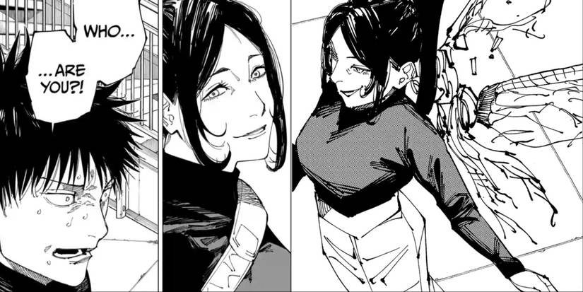 Megumi meets Tsumiki/Yorozu in the Jujutsu Kaisen manga