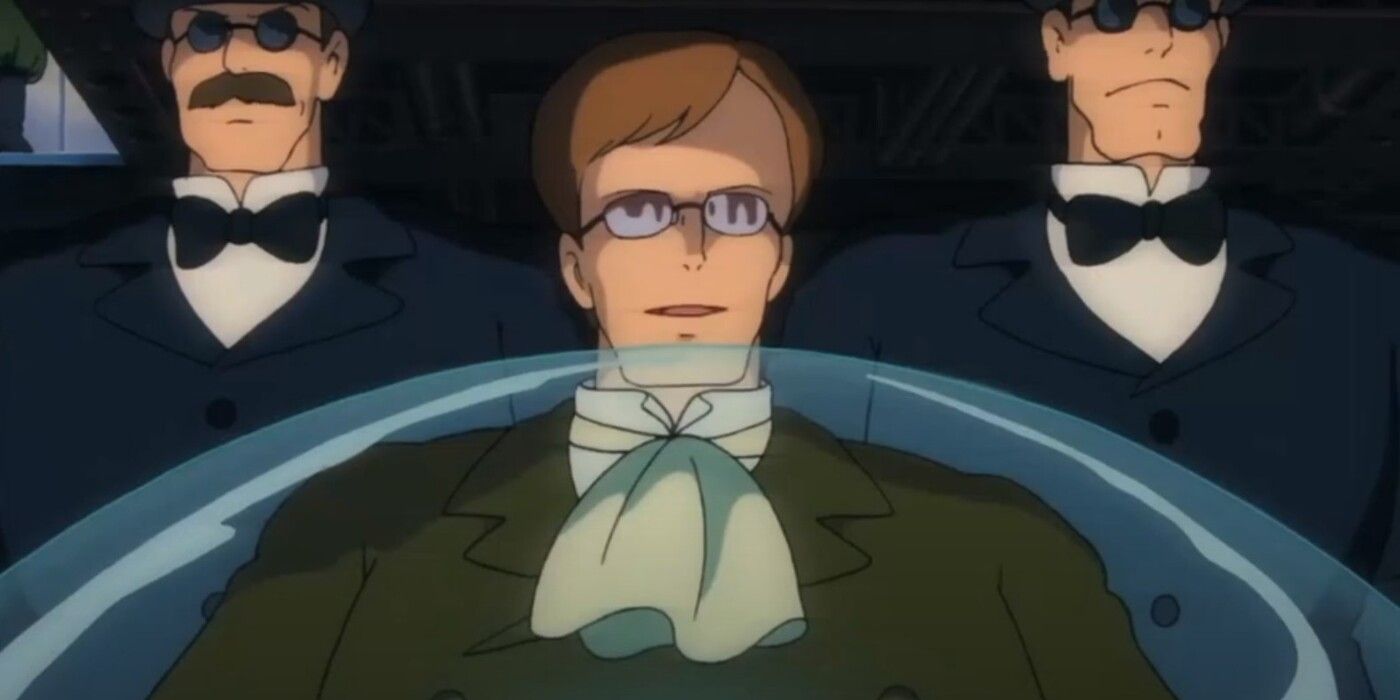 Studio Ghibli Re-Releases Glowing Castle in the Sky Colonel Muska Timer