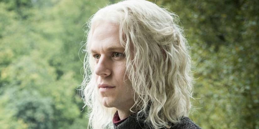 Rhaegar Targaryen staring forward in Game of Thrones.