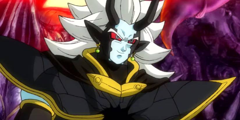 Time Power Unleashed Mechikabura plots his attack in Super Dragon Ball Heroes.