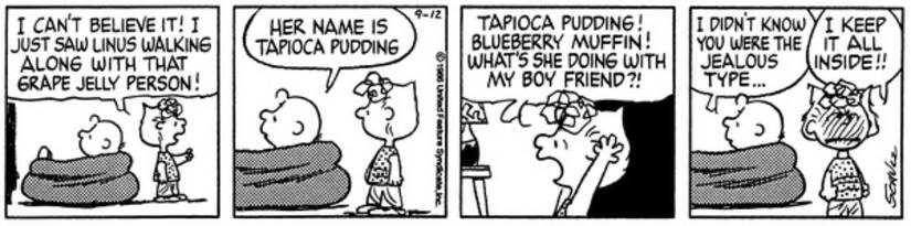 When Peanuts Mocked Strawberry Shortcake
