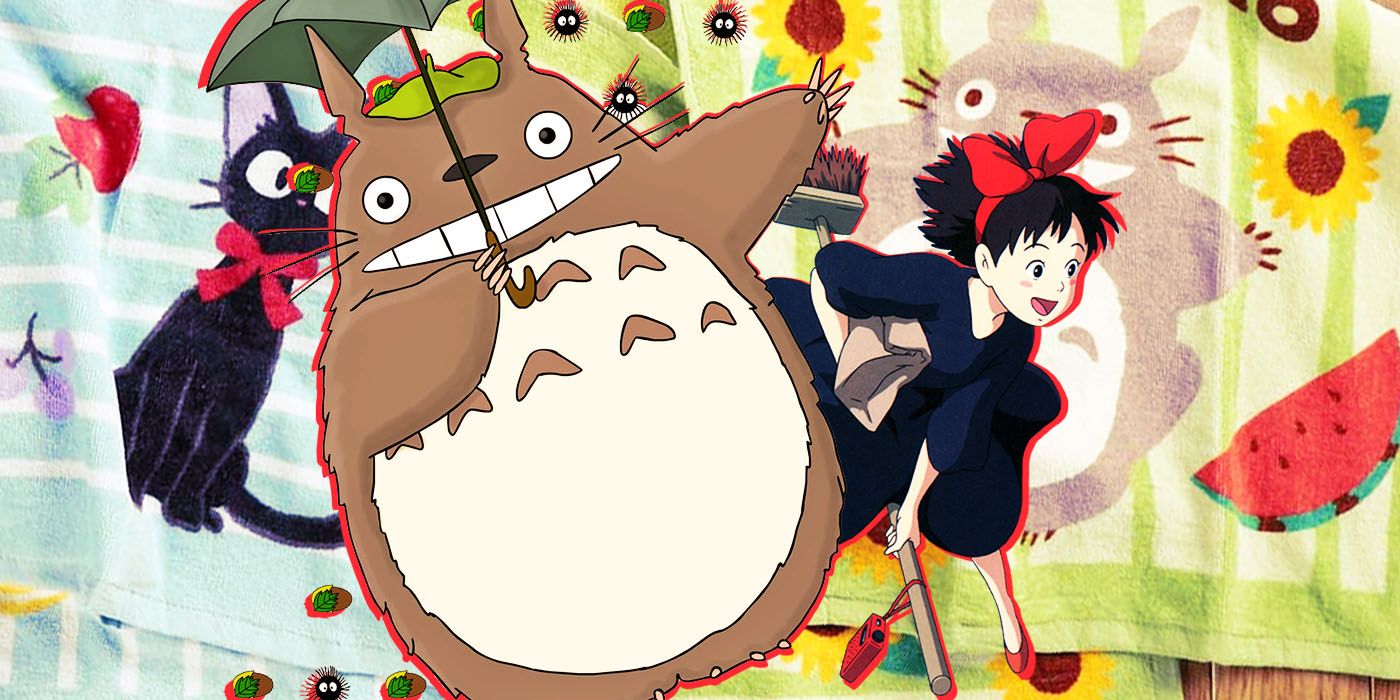 Studio Ghibli Releases Totoro and Kiki Child-Size Towels for
