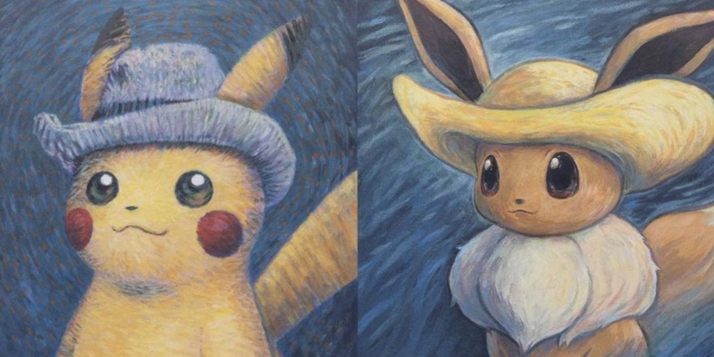 Peluche Pokémon Pikachu Van Gogh Museum - Édition Exclusive (neuve)