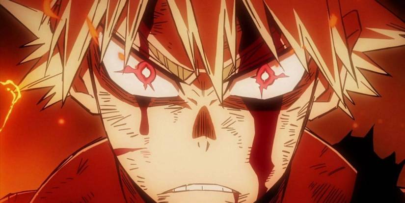 The awakening of Katsuki Bakugo's One For All powers. 
