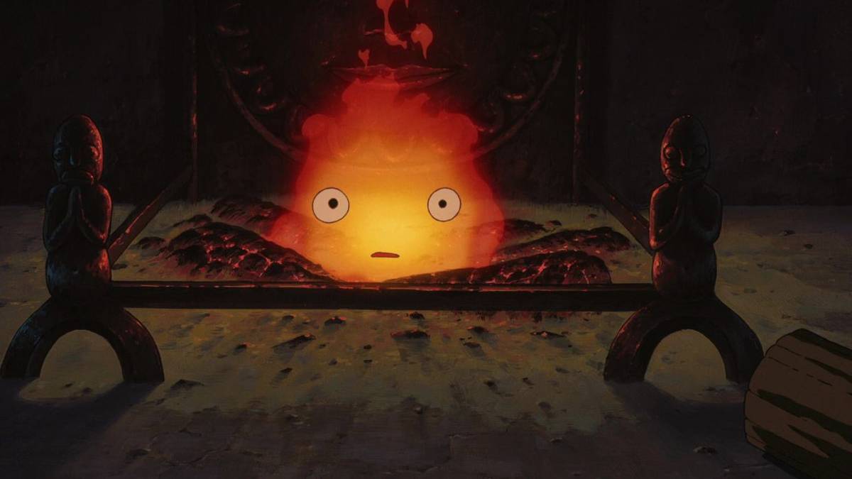 Calcifer's Yule Log from Howl's Moving Castle Returns to HBO Max Nov. 1