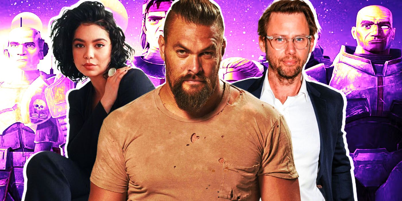 Auli'i Cravalho, Jason Momoa and Jimmi Simpson and the bad batch