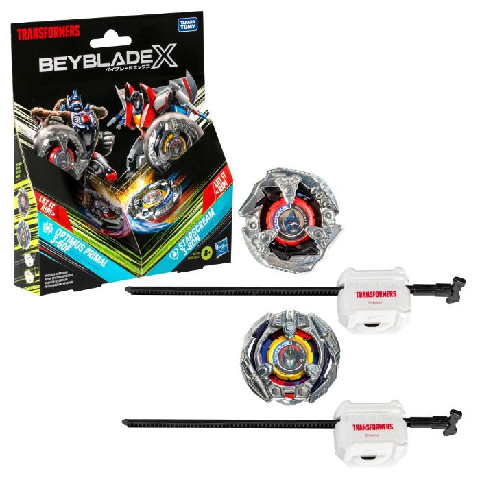 Transformers Gets Exclusive Hasbro Beyblade Collaboration Release