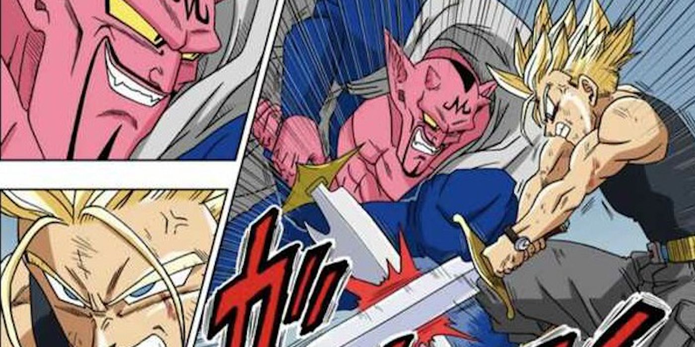 Every Time Future Trunks Fought With His Sword in Dragon Ball (In ...