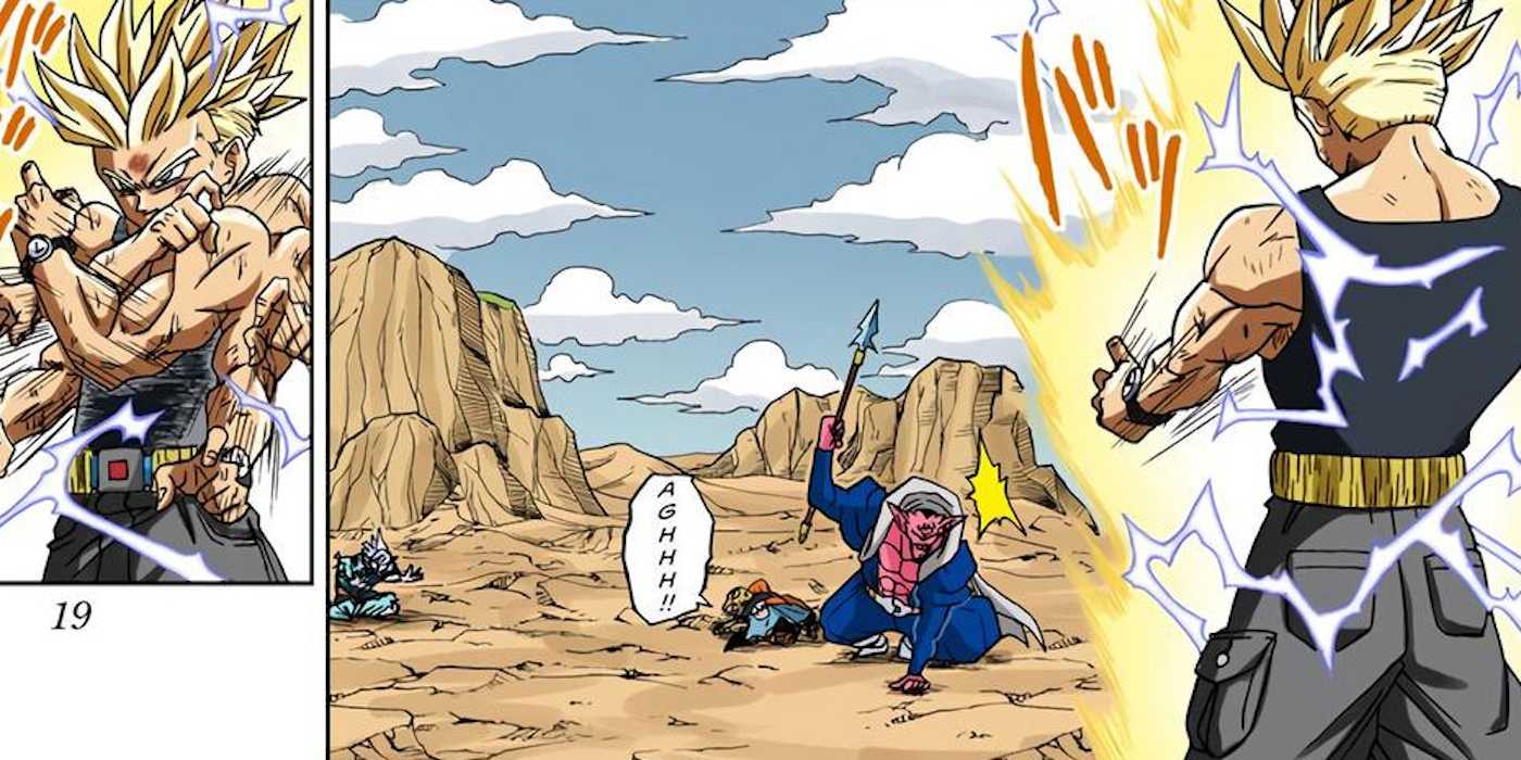 Trunks Using Mafuba Every Time Future Trunks Fought With His Sword in Dragon Ball (In ...