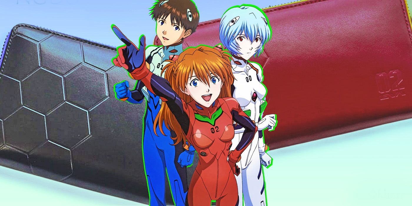 Evangelion Gets Official Leather Wallet Release for Stylish Mecha Fans
