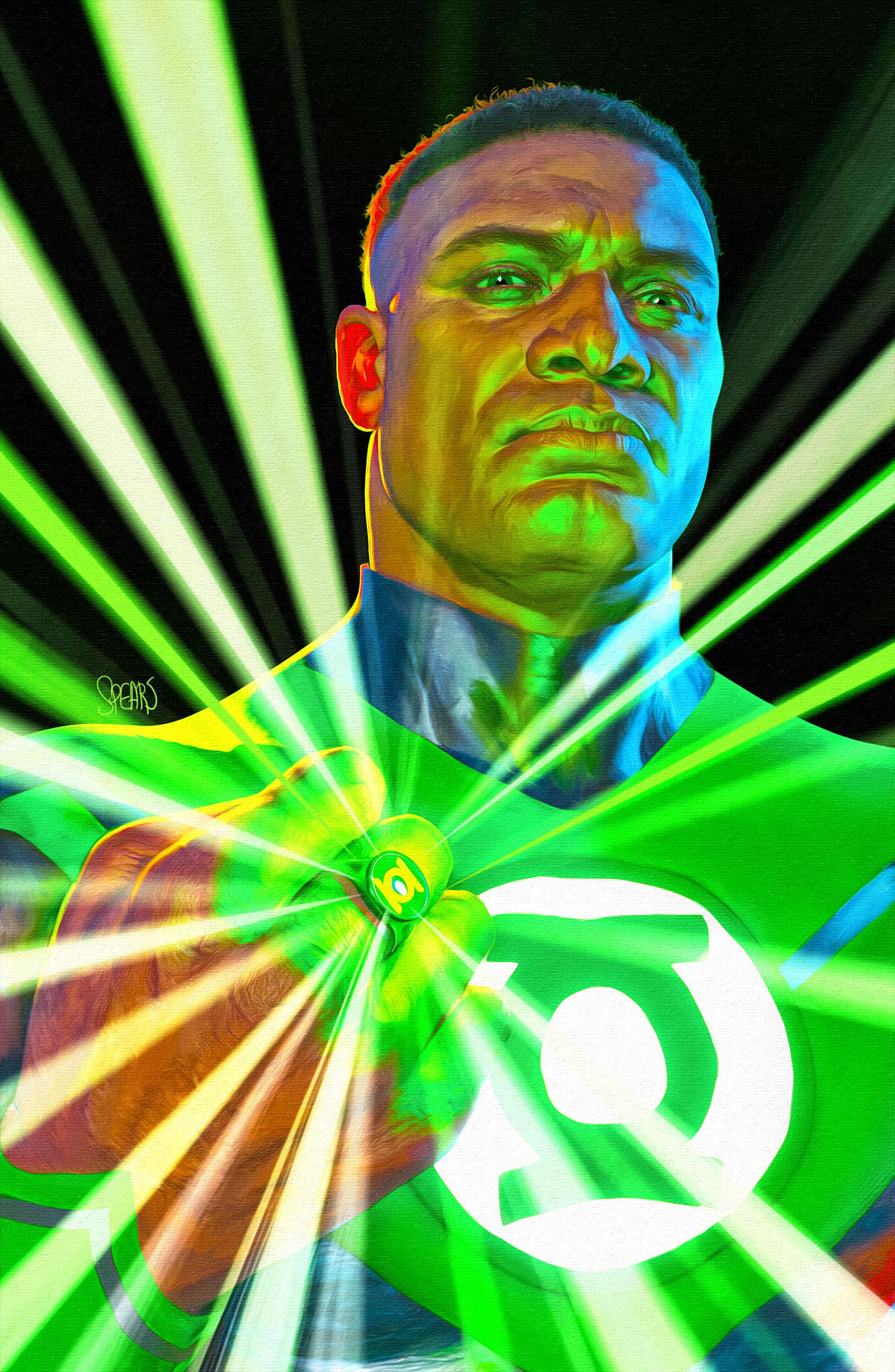 Green Lantern War Journal 12 OTO (Spears)