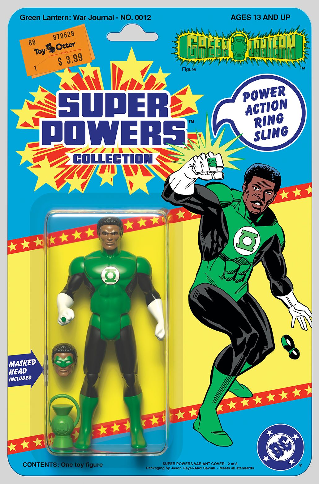 Green Lantern War Journal 12 Super Powers variant
