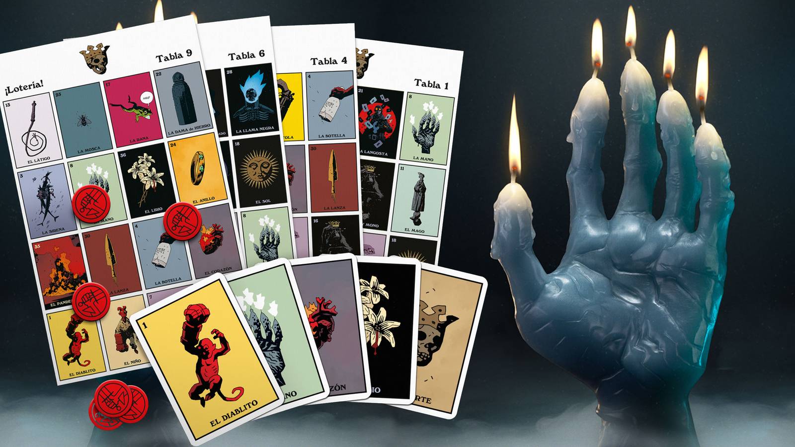 Hellboy Gets New Board Game and Candle for 30th Anniversary Hellboy Gets New Board Game and Candle for 30th Anniversary