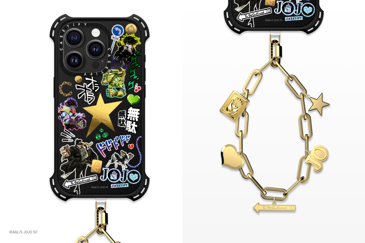 JoJo's Bizarre Adventure Gets First-Ever CASETiFY Tech Accessory