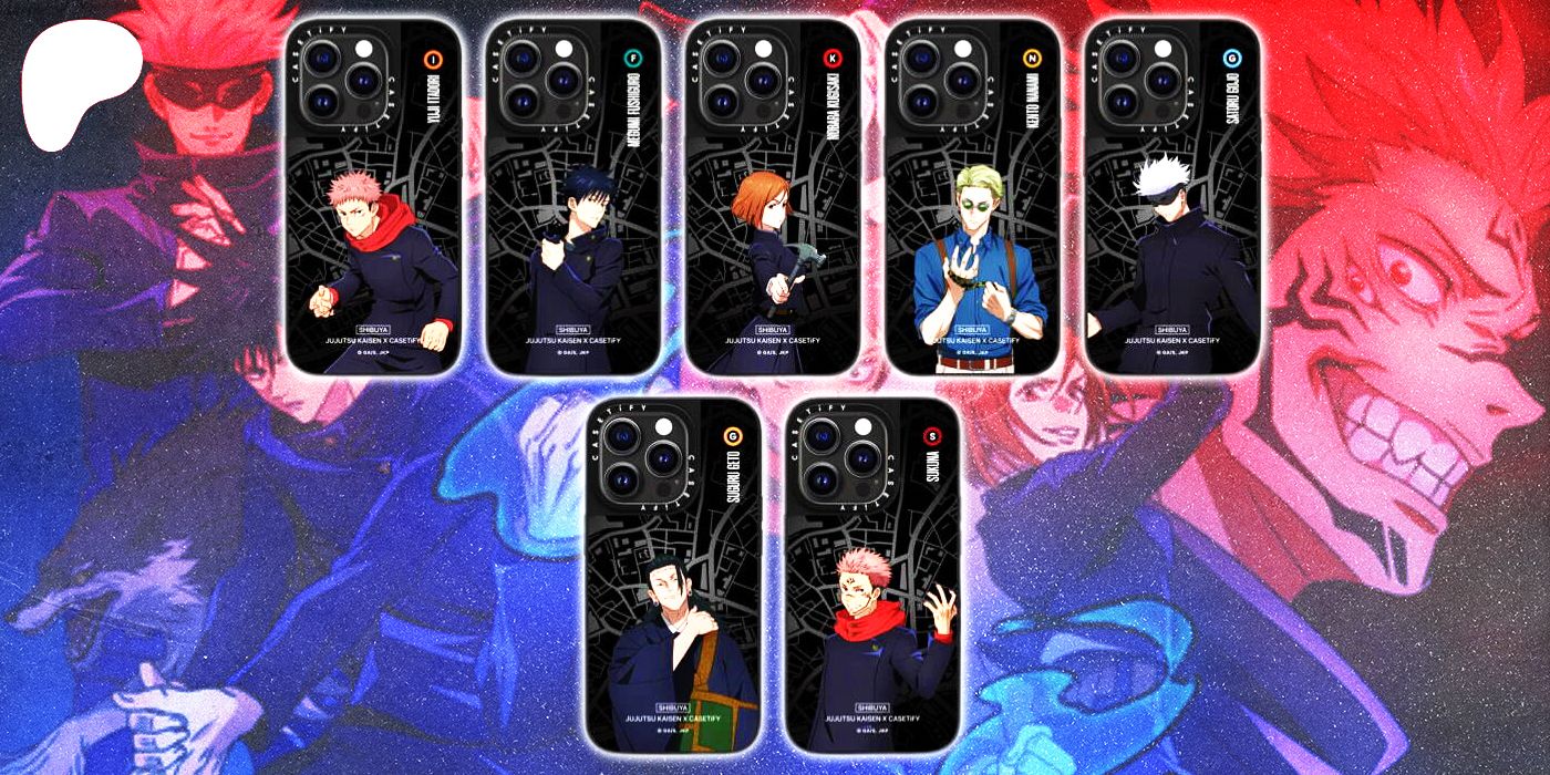 スマホアクセサリー Jujutsu Kaisen x CASETiFY CASETiFY and Jujutsu Kaisen Collaborate on New Collection