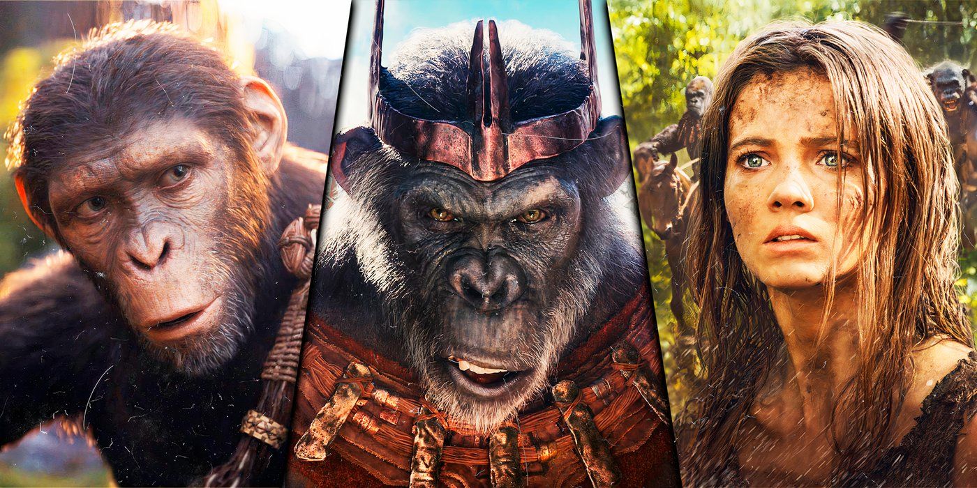 Kingdom of the Planet of the Apes Cast \u0026 Character Guide, image size:1400x700