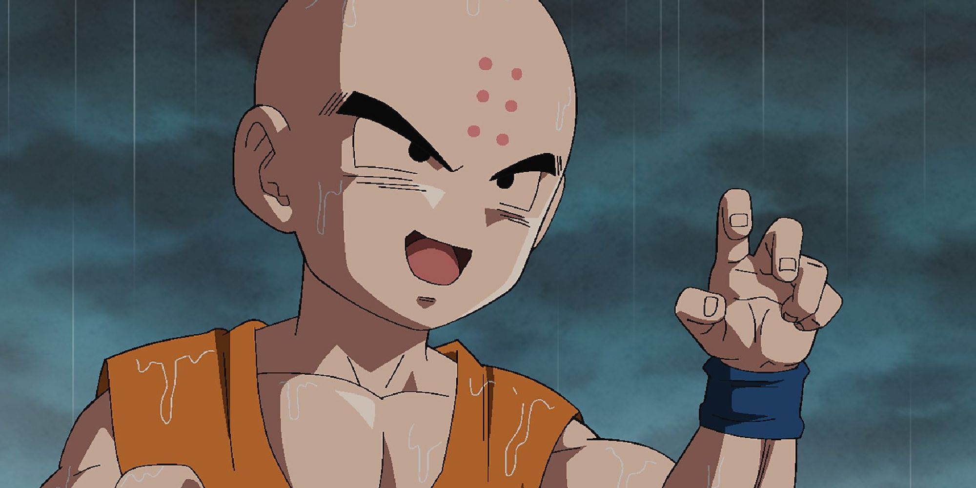 Kuririn na chuva - Dragon Ball Super