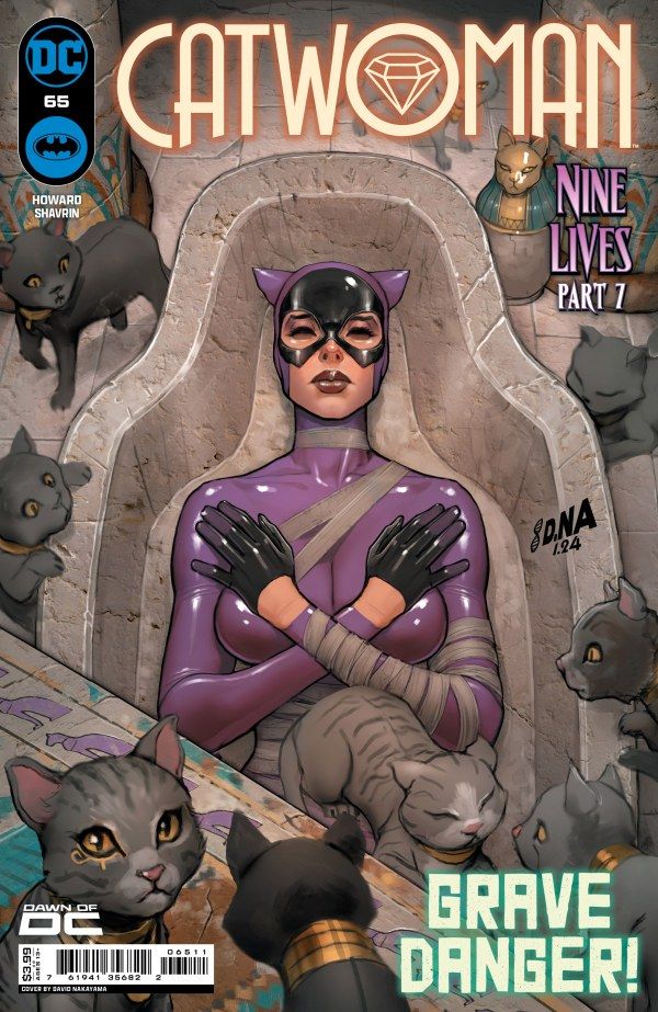 Catwoman #65 cover.