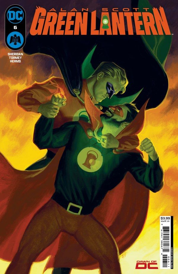 Alan Scott: The Green Lantern #6 cover.