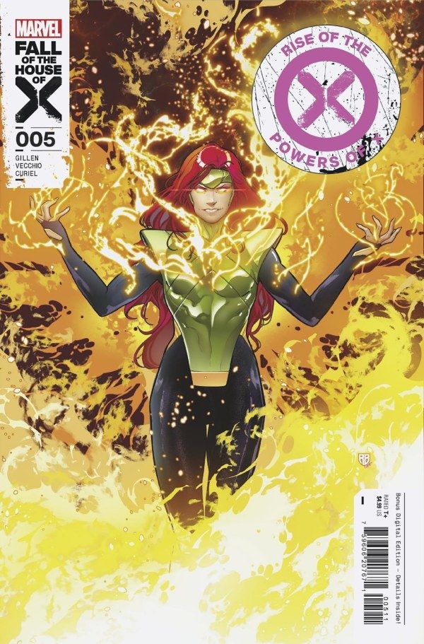 Rise of the Powers of X #5 cover.