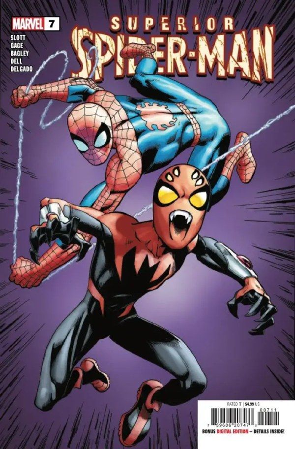 Capa de Superior Spider-Man #7.