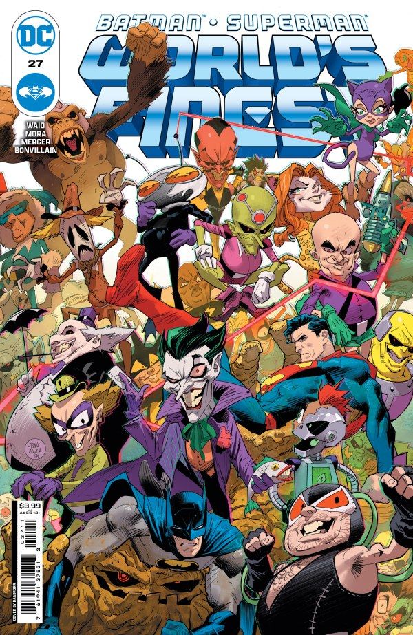 Batman / Superman World’s Finest #27 cover.