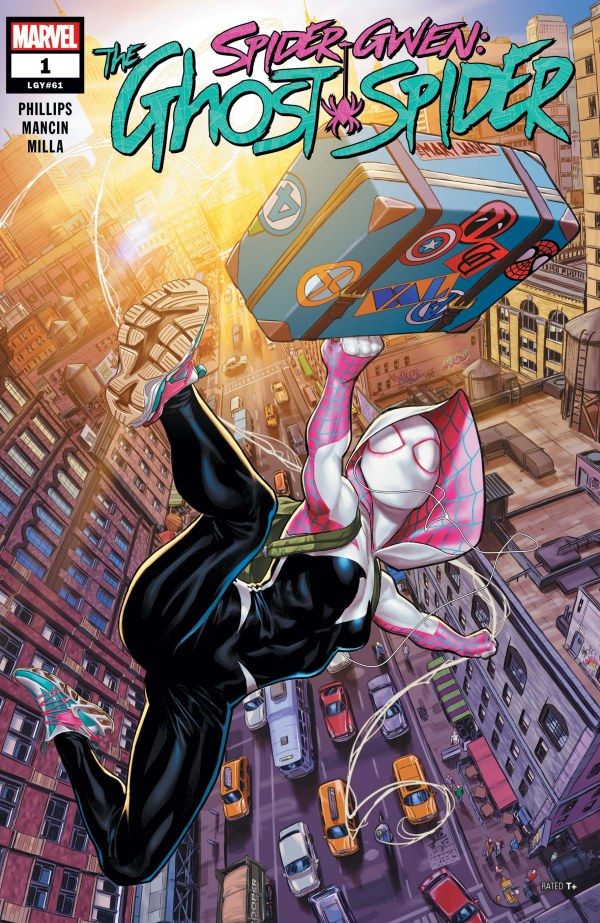 Capa de Spider-Gwen: Ghost Spider #1.