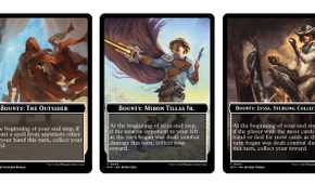 mtg thunder junction bounty cards Magic the Gathering Outlaws of Collector Booster Box OTJ - Legacy Comics and Claim the revealed bounty during your turn and collect your reward How MTG Bounties work in