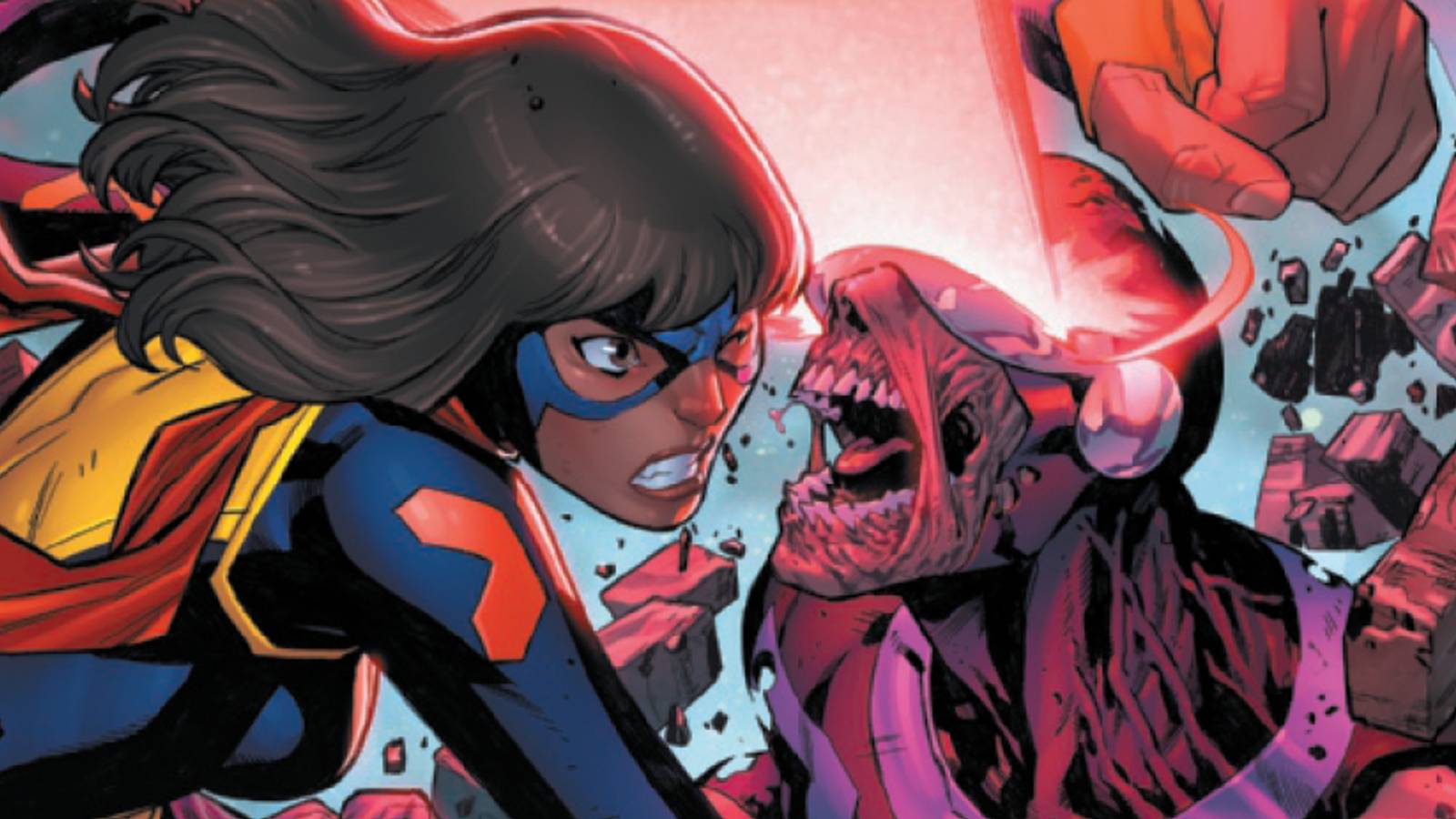 Ms Rolance Ms. Marvel is on the Verge of Kindling a Superhero Romance