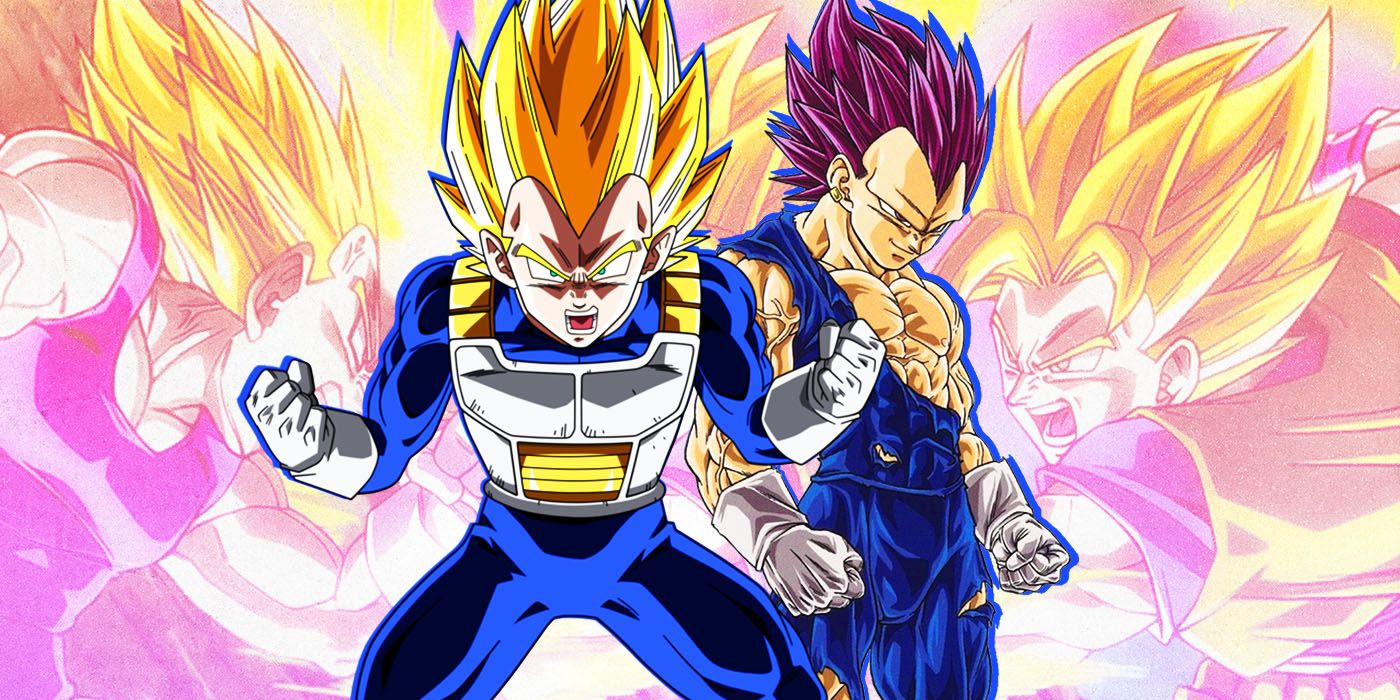 Super Saiyan and Ultra Ego Vegeta