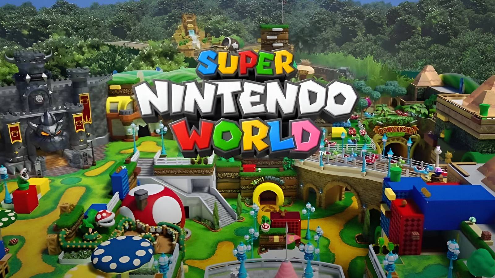 Mario and Donkey Kong Join Super Nintendo World Orlando