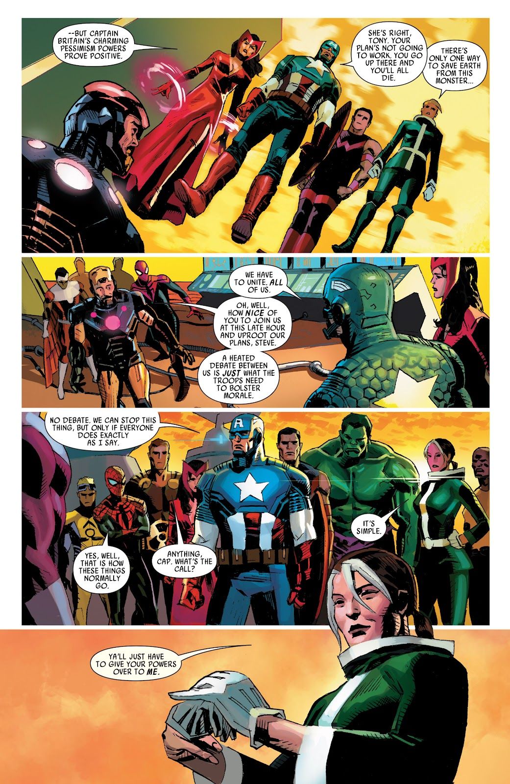 What is Rogue's Relationship Like With Captain America in Marvel Comics?