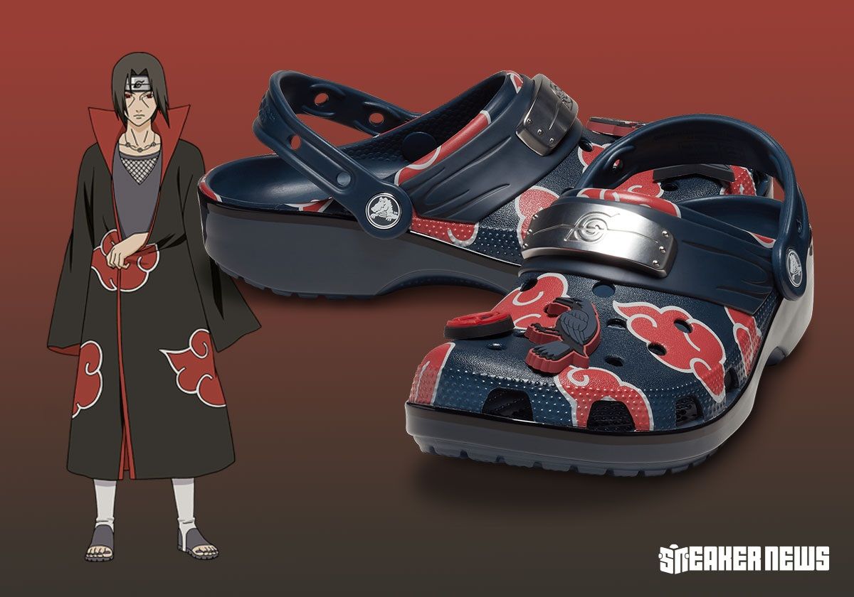 Naruto and Crocs Set Release Date for Sasuke, Itachi, Minato & Jiraiya ...