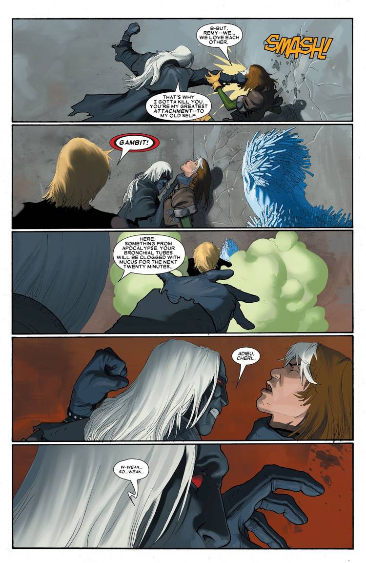 Gambitdeath X-Men: When Did Gambit Stop Being Apocalypse's Horseman, Death?