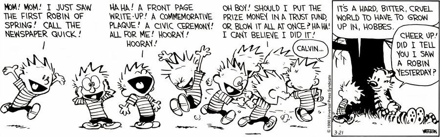 For the Entirety of Calvin and Hobbes, Bill Watterson Left One Detail a ...