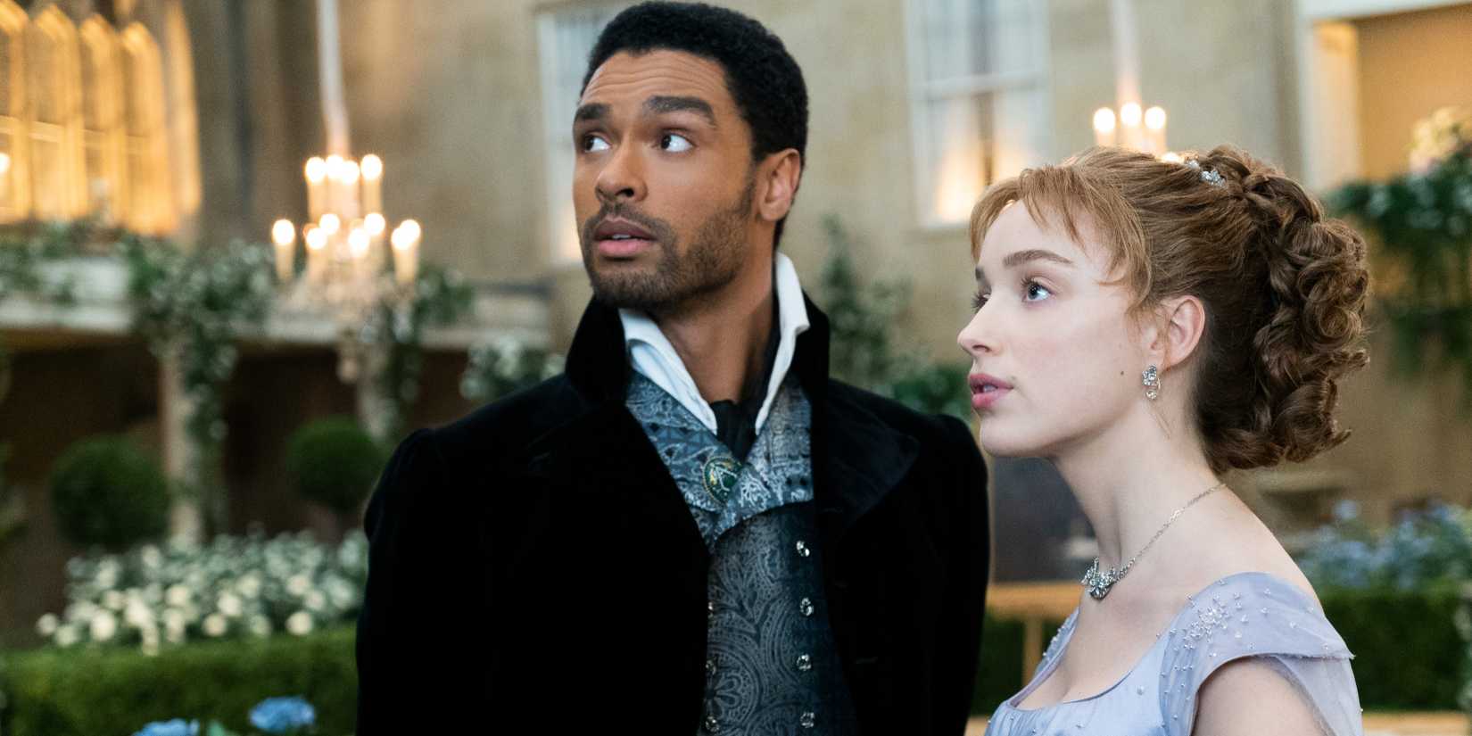 Daphne and the Duke in Bridgerton