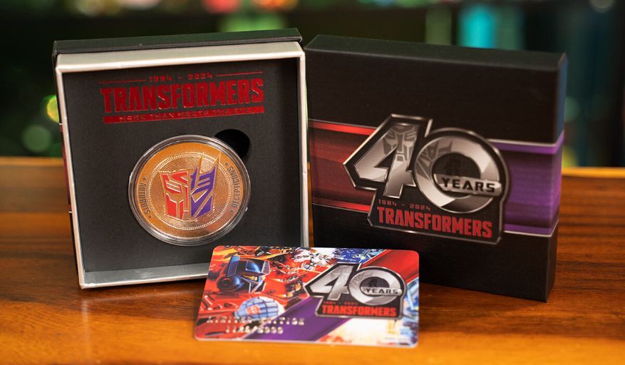 Hasbro Releases Limited-Edition Transformers Coin Set for 40th ...
