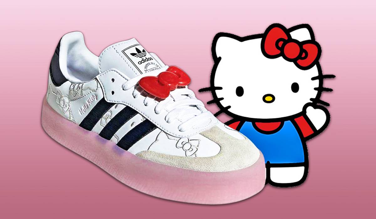 Hello Kitty's New Adidas Shoes Finally Get New Image Reveal & Release Window
