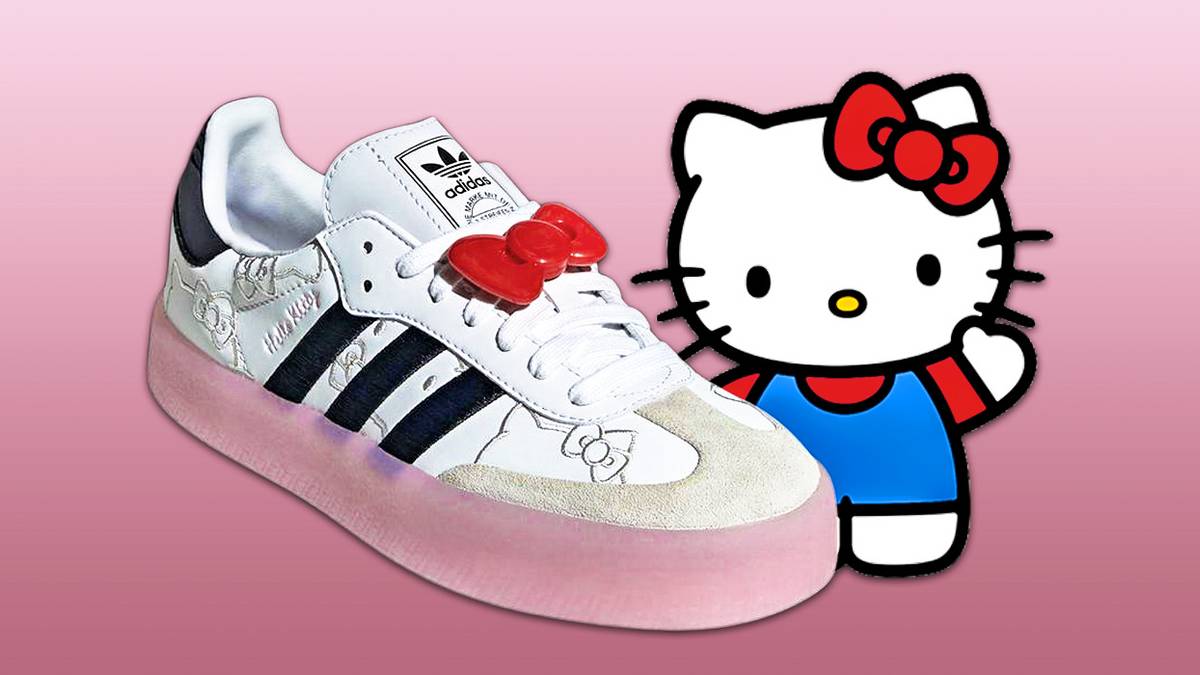 Hello Kitty's New Adidas Shoes Finally Get New Image Reveal & Release Window Hello Kitty's New Adidas Shoes Finally Get New Image Reveal & Release Window