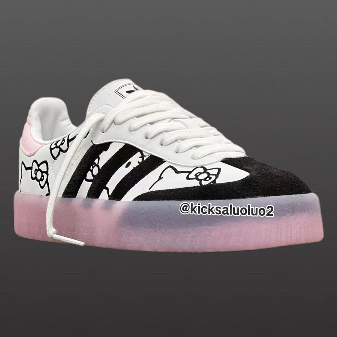Hello Kitty's New Adidas Shoes Finally Get New Image Reveal & Release Window