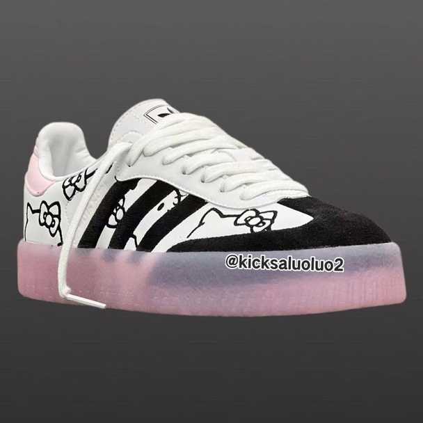 Hello Kitty's New Adidas Shoes Finally Get New Image Reveal & Release Window Hello Kitty's New Adidas Shoes Finally Get New Image Reveal & Release Window