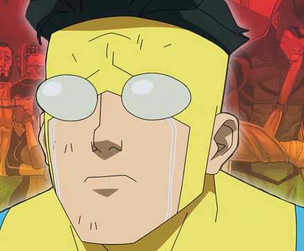 Invincible Crying Comic