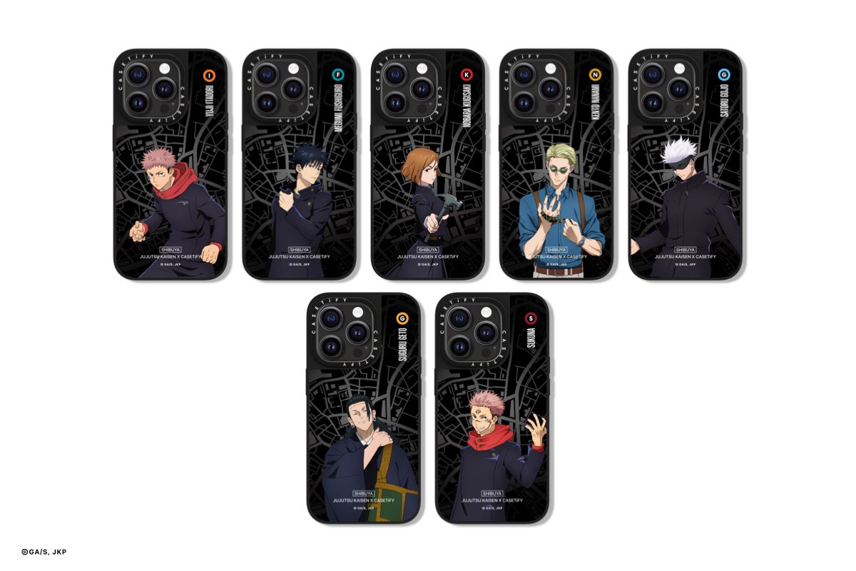 Jujutsu Kaisen & CASETiFY Release Worldwide Limited-Edition Tech