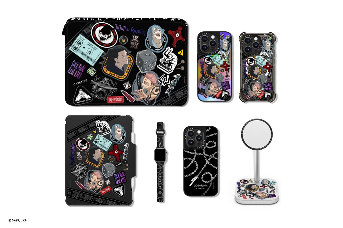 Jujutsu Kaisen & CASETiFY Release Worldwide Limited-Edition Tech